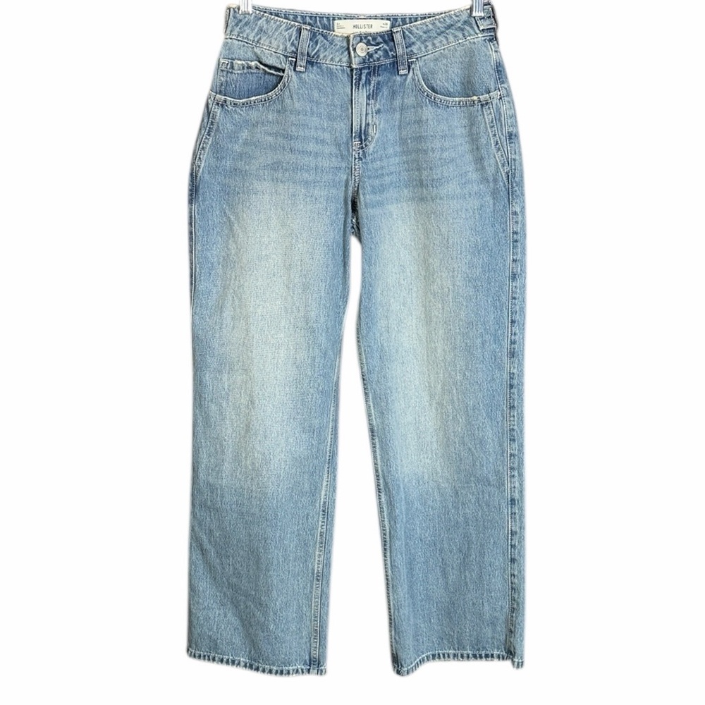 NWT Hollister Low-Rise Baggy Jeans Women's 6 - Picture 2 of 8